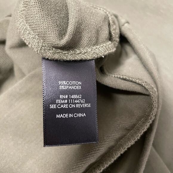 NEW Torrid Cold Shoulder Olive Green Ruffles Sweater Dress Size 2X - Picture 5 of 6